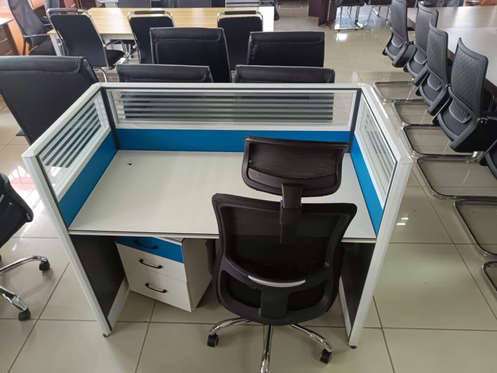 Workstation Module Single 1 Way Workstation - Mutileon Furniture